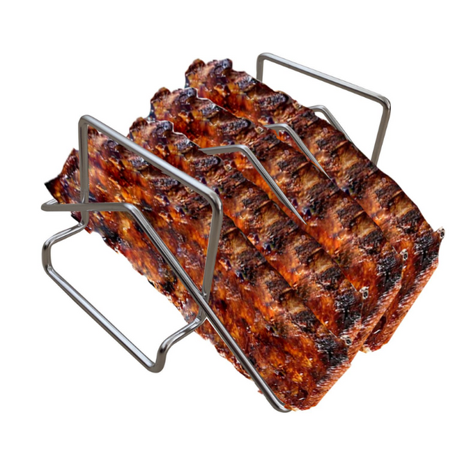 BBQnovation BBQnovation RVS Rib Rack