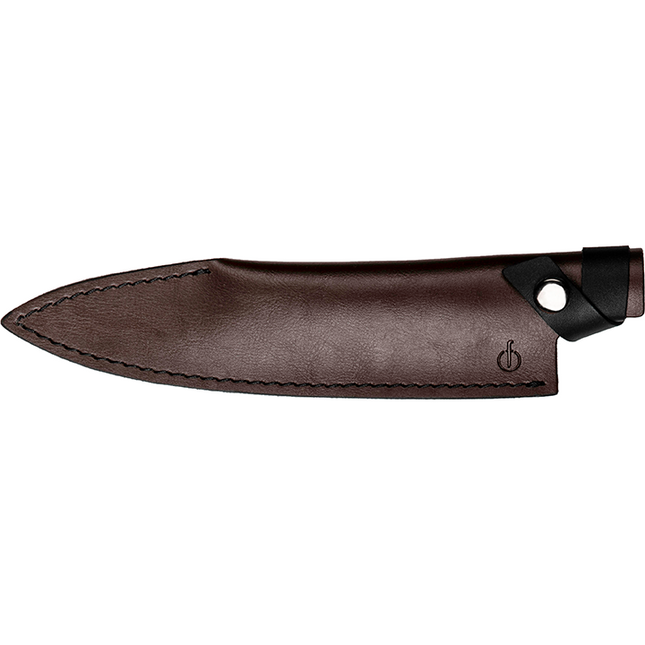 Forged Leather Forged Leren Hoes Koksmes 20,5 cm