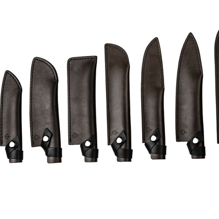 Forged Leather Forged Leren Hoes Koksmes 20,5 cm