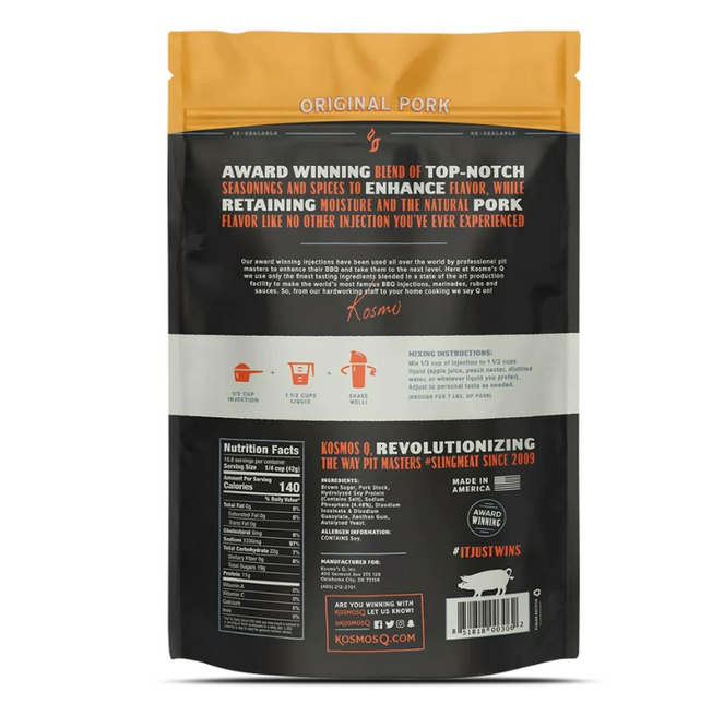 Kosmos Kosmos Pork Brine Injection 16oz