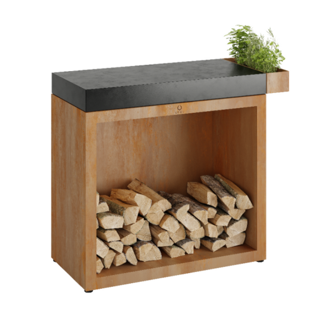 OFYR OFYR Butcher Block Storage Corten 90