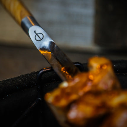 Second Chance Second Chance: Churrasco Forged Spies V-vorm 50 cm