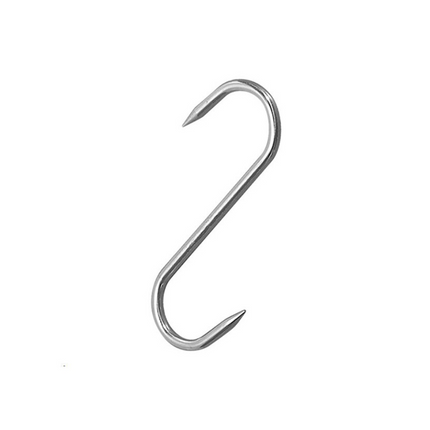 Smoki Vuur & Rook RVS Vleeshaak 100 x 4 mm 10 Stuks