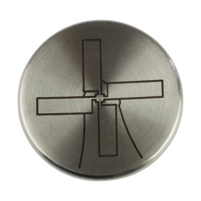 The Windmill Cast Iron The Windmill Button Small