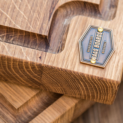 Vuur & Rook Baas Boards Eiken Houten Snijplank 49 x 40 x 4 cm