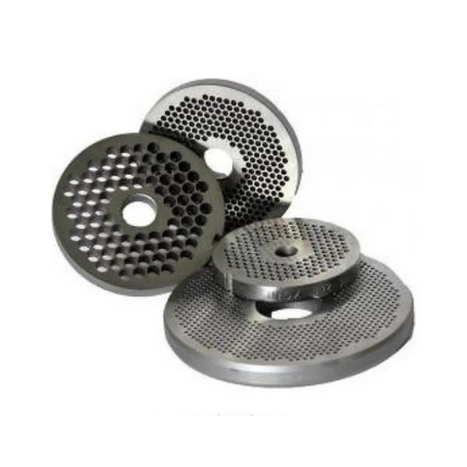 Vuur & Rook Plaat HKO. Gaten 3,5mm UNGER  (inox/rvs)