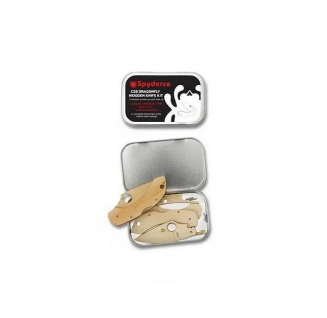 Vuur & Rook Spyderco Wooden Kit C28