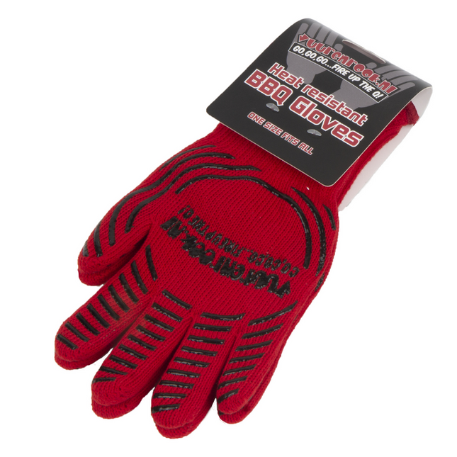 Vuur & Rook Vuur&Rook Hittebestendige BBQ Handschoenen 2 stuks