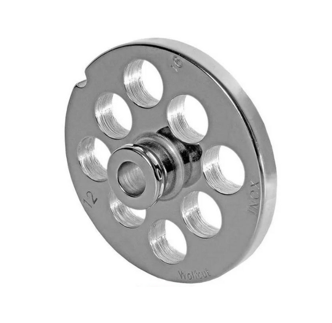 Wolfcut Wolfcut Enterprise 10/12 RVS Plaat met Navel 16 mm