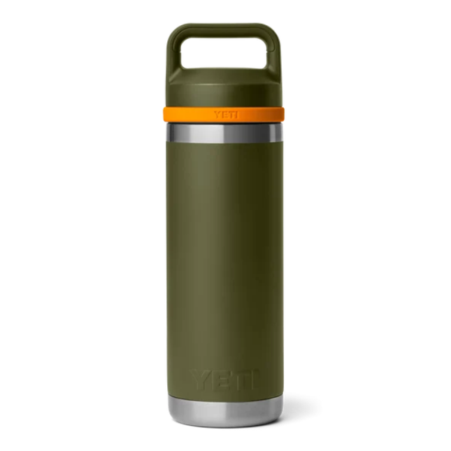 YETI YETI Rambler Bottle Chug Olive / King Crab Orange 18 oz