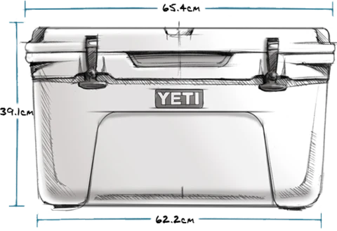 YETI Yeti Tundra 45 Hard Cooler Charcoal